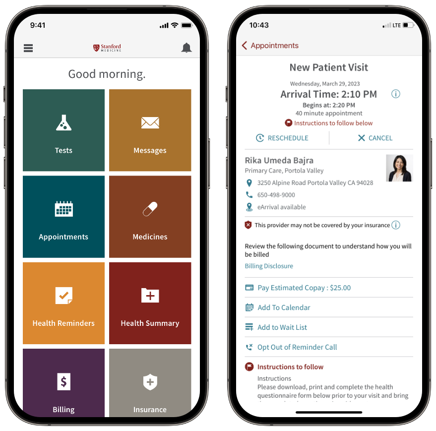 MyHealth At Stanford